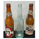 3 Gerst Tennessee Beer Bottles