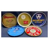 Five Beer Serving Trays