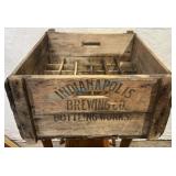 Large 36-Bottle Indy Brewing Co. and Bud Crate