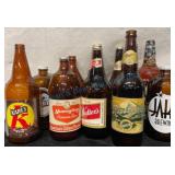 Vintage Quart Beer Bottles