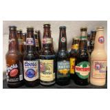 28 Vintage Coors Beer Bottles