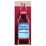 Large 44-Inch Budweiser Bottle Neon Sign