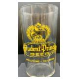 Student Prince Beer Glass with Logo