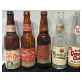 5 Goetz Country Club IRTP Beer Bottles