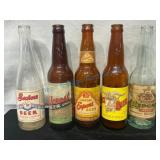 5 Wyoming Brewery Beer Bottles IRTP