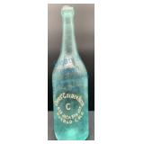 Early Coors Golden Beer Blob Top Bottle