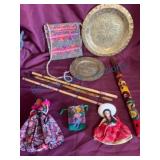 Cultural Decorative Items and Dolls
