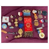 Pins, Medals, and Ribbons