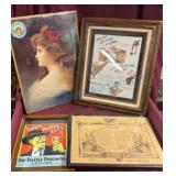 4 Beer Advertising Pieces
