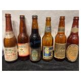 6 New York IRTP Label Beer Bottles