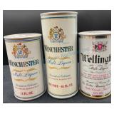 Winchester and Wellington Malt Liquor Cans