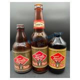 1951 Tivoli Bock Beer Bottle Trio