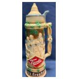 Tivoli Brewing Chalkware Advertising Stein