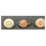 Three Early Colorado Brewery Bottle Stoppers