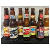 7 Wisconsin Brewery Beer Bottles