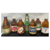 7 New York Brewery Stubby Bottles