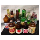 22 Vintage Beer Bottles, Various Brands