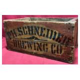 Antique PH Schneider Beer Crate