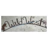 Wild West Metal Wall Art