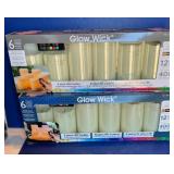 Set of Glow Wick LED Flameless Candles