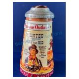 Billy the Kid Ceramic Beer Stein