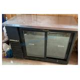 True Refrigerated Bar Cooler with Glass Doors
