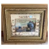 Framed Contemporary Print of Livestock Commission