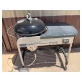 Weber Charcoal Grill with Workstation