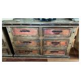 Wooden Sideboards With Distressed Finish