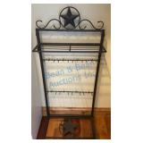 Metal Cowboy Boot Display Stand