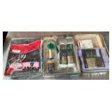 Art Supplies in Plastic Cases