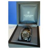 Victorinox Swiss Army Black Dial Watch