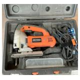 Ridgid Variable Speed Jig Saw with Carry Case