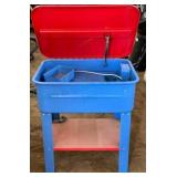 20-Gallon Parts Washer with Red Lid