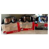Set of 3 Winter Sports Goggles