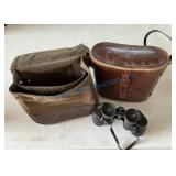 Bushnell Binoculars with Carrying Cases