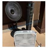 Lot of Three Electric Fans
