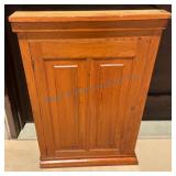 Solid Wood Storage Cabinet With Panel Doors