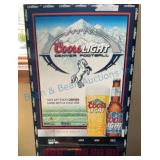 Coors Light Denver Football Lighted Sign