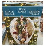 Holy Family Figurine With Angel