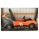 Go-Kart with Number 11 Design and Engine
