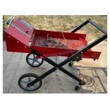 Stall Shaving Screening Cart