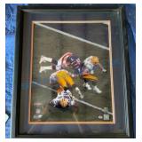 Framed Autographed John Elway Photo