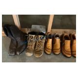 Three Pairs of Footwear