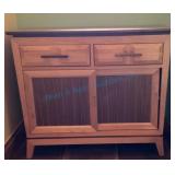 Wooden Cabinet with Drawers and Doors