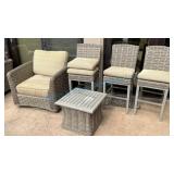 Outdoor Wicker Patio Furniture Set