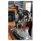 Frederick Remington Recast Bronze Sculpture