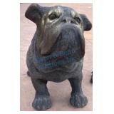 Bulldog Bronze Statues