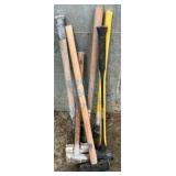 Six Assorted Sledgehammers