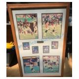 Framed Super Bowl XXXII Champions Collage